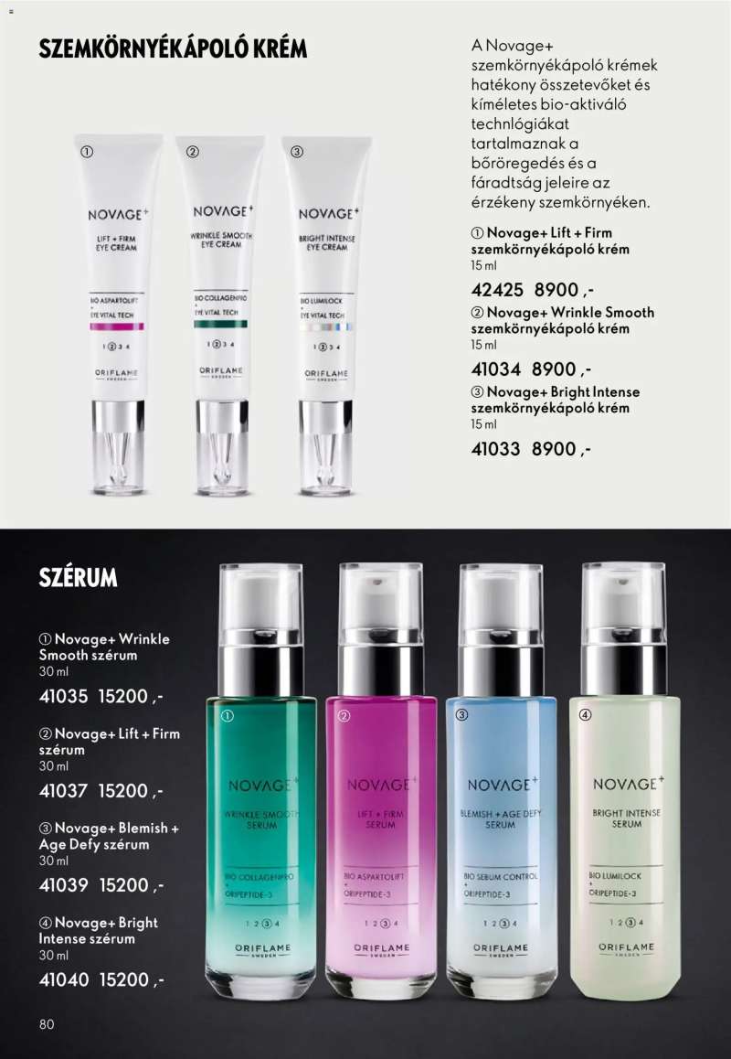 Oriflame Oriflame katalógus 2025/15 80 oldal