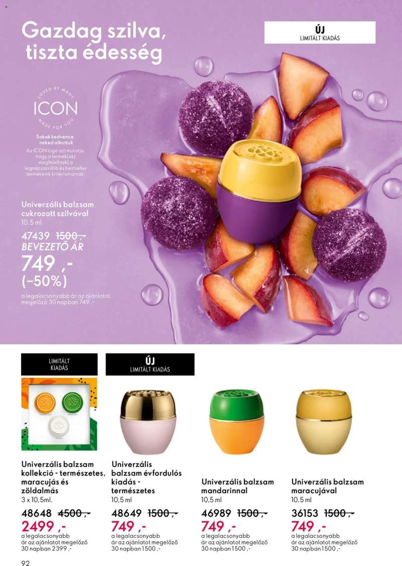 Oriflame Oriflame katalógus 2025/15 92 oldal