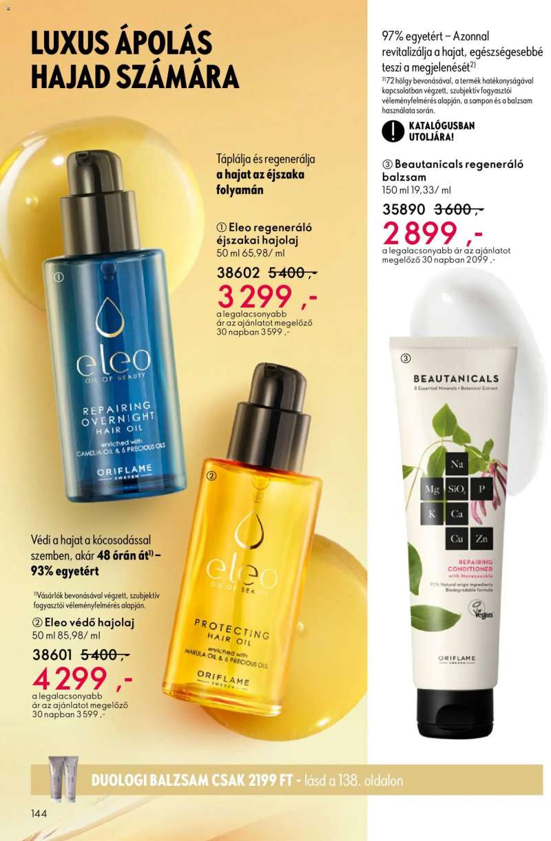 Oriflame Black Friday 144 oldal