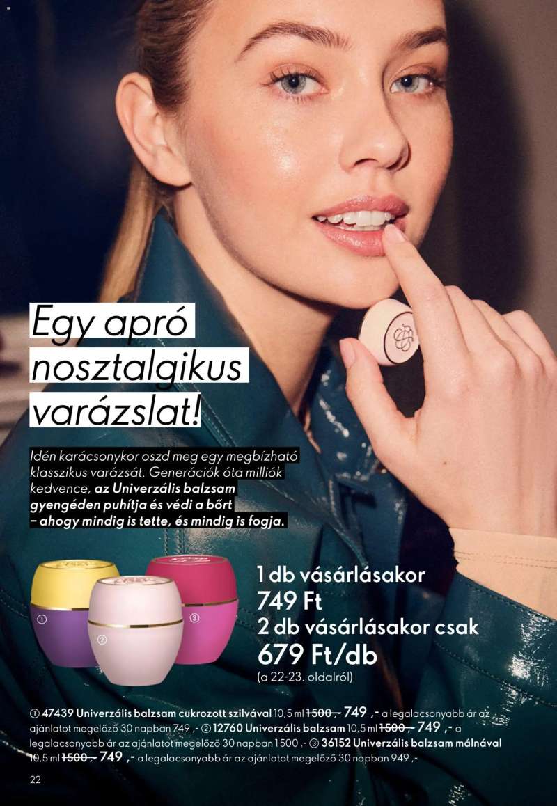 Oriflame Black Friday 22 oldal