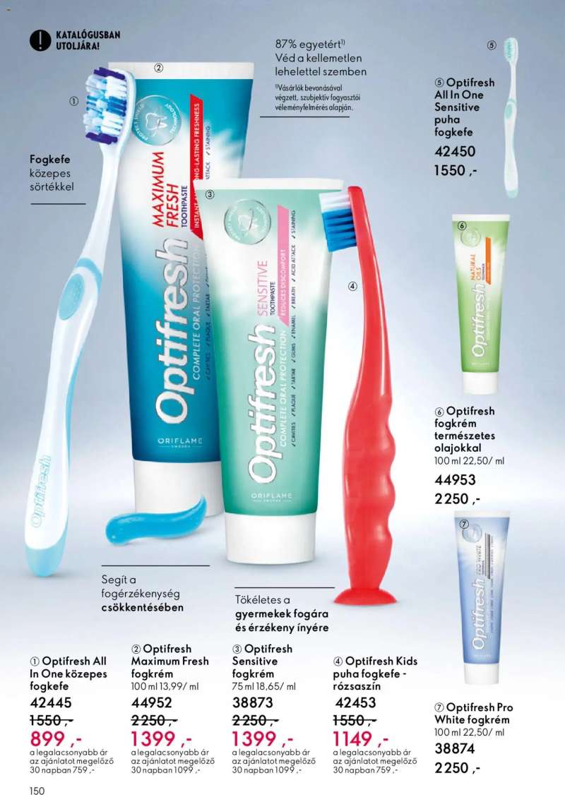 Oriflame Oriflame katalógus 2025/17 150 oldal