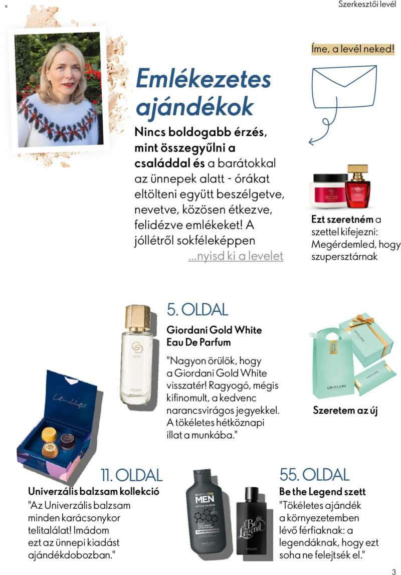 Oriflame Oriflame katalógus 2025/17 3 oldal