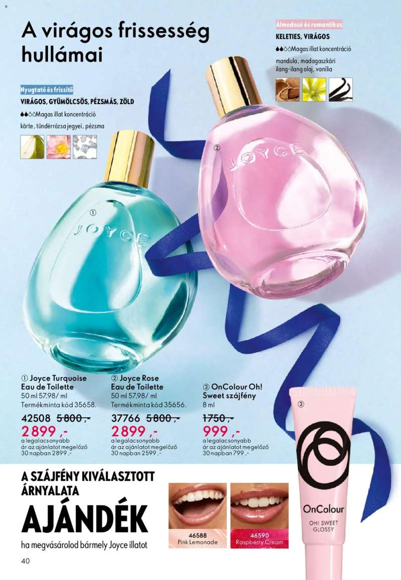 Oriflame Oriflame katalógus 2025/17 40 oldal