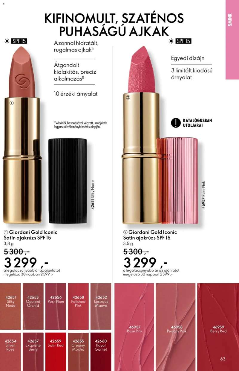 Oriflame Oriflame katalógus 2025/17 63 oldal
