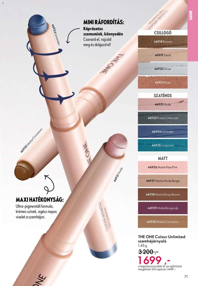 Oriflame Oriflame katalógus 2025/17 71 oldal