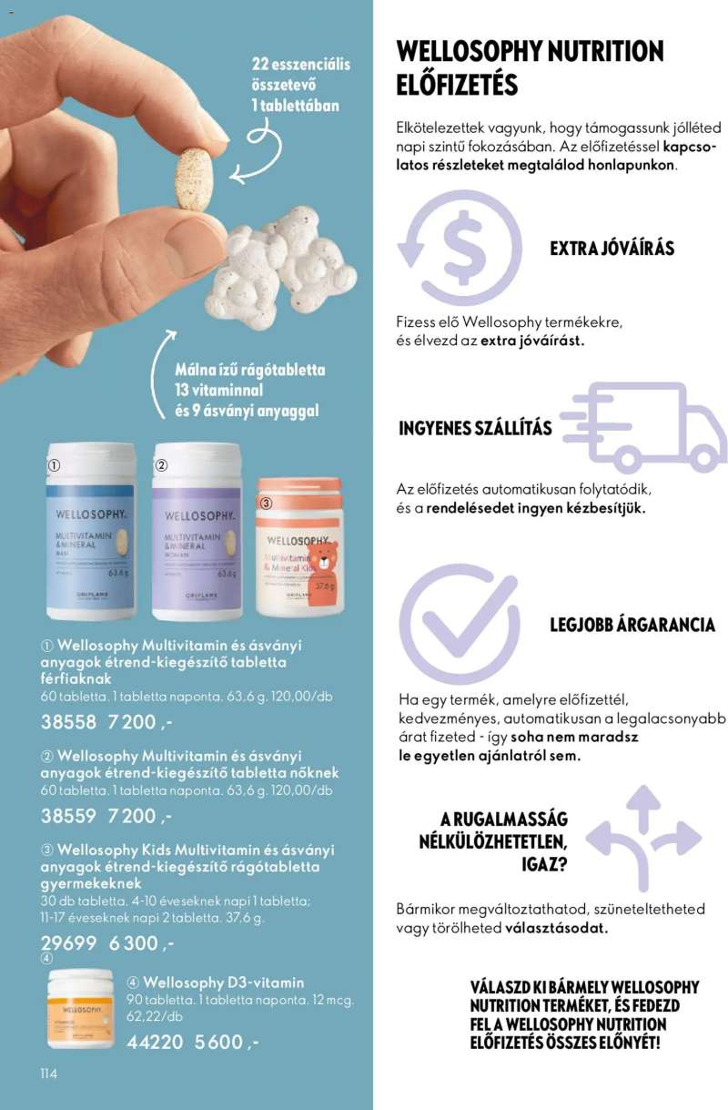 Oriflame Oriflame katalógus 2026/01 96 oldal