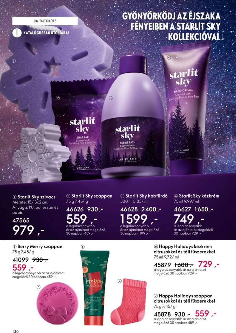 Oriflame Oriflame katalógus 2026/01 118 oldal