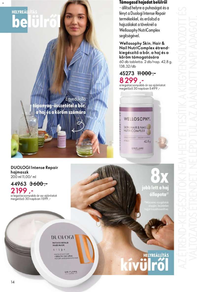 Oriflame Oriflame katalógus 2026/01 14 oldal