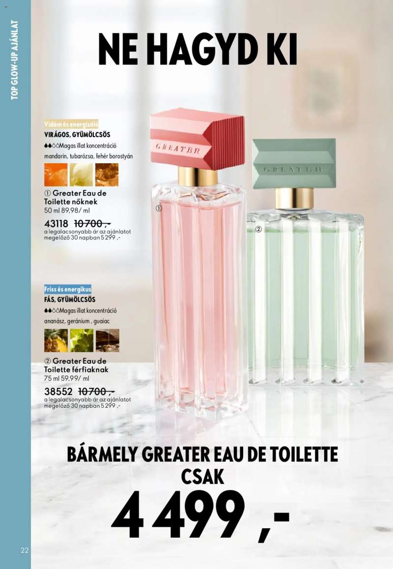 Oriflame Oriflame katalógus 2026/01 22 oldal