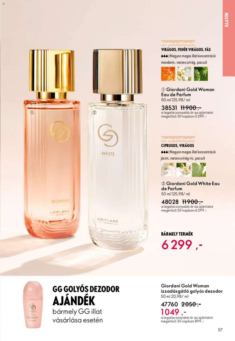 Oriflame Oriflame katalógus 2026/01 49 oldal
