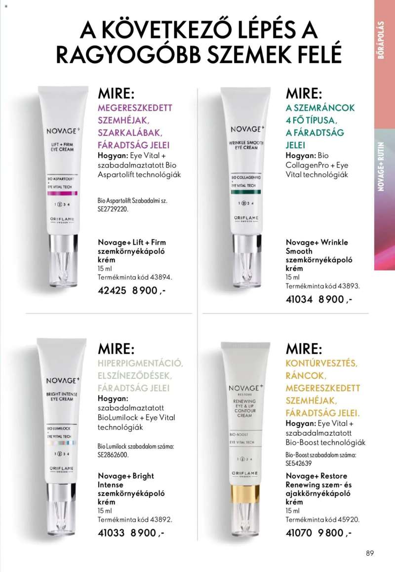 Oriflame Oriflame katalógus 2026/01 78 oldal