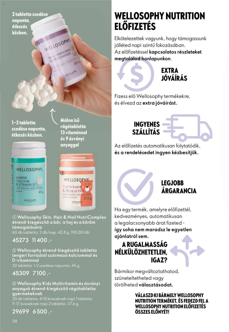 Oriflame Oriflame katalógus 2026/02 118 oldal