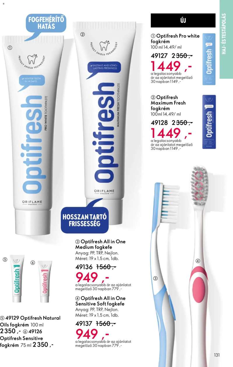Oriflame Oriflame katalógus 2026/02 131 oldal