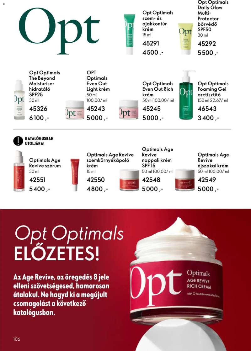 Oriflame Oriflame katalógus 2026/03 106 oldal