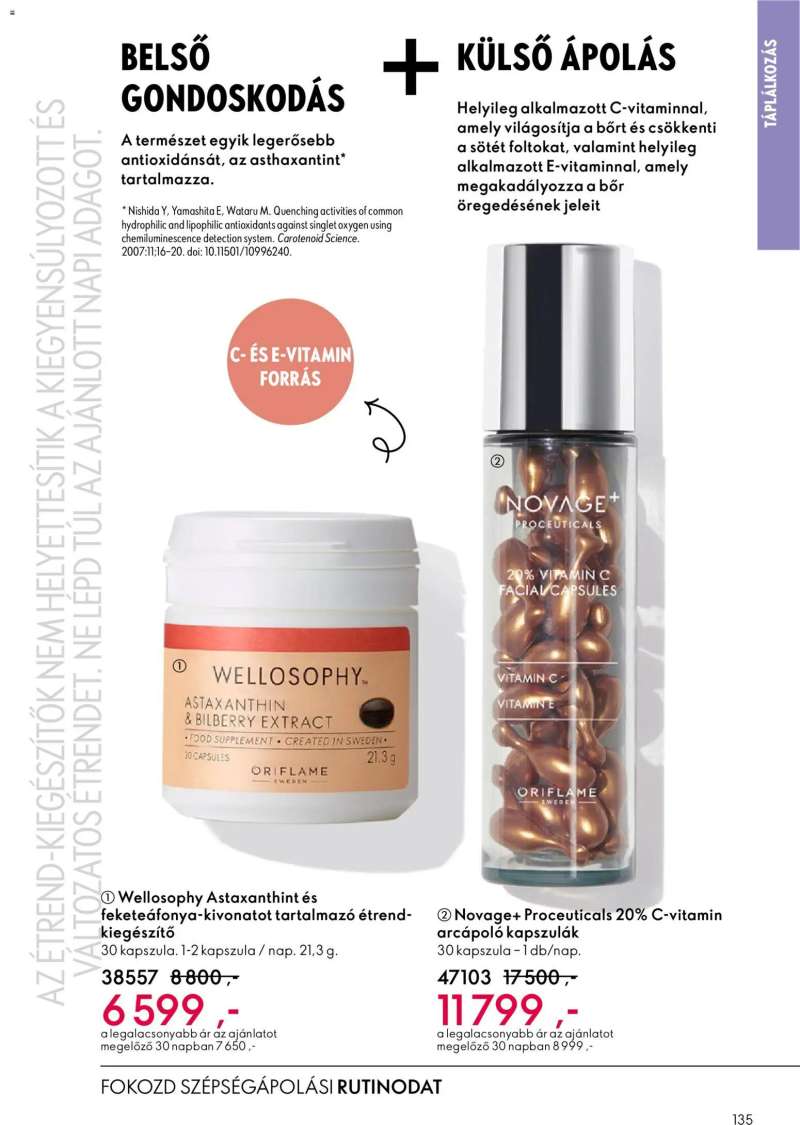 Oriflame Oriflame katalógus 2026/03 135 oldal