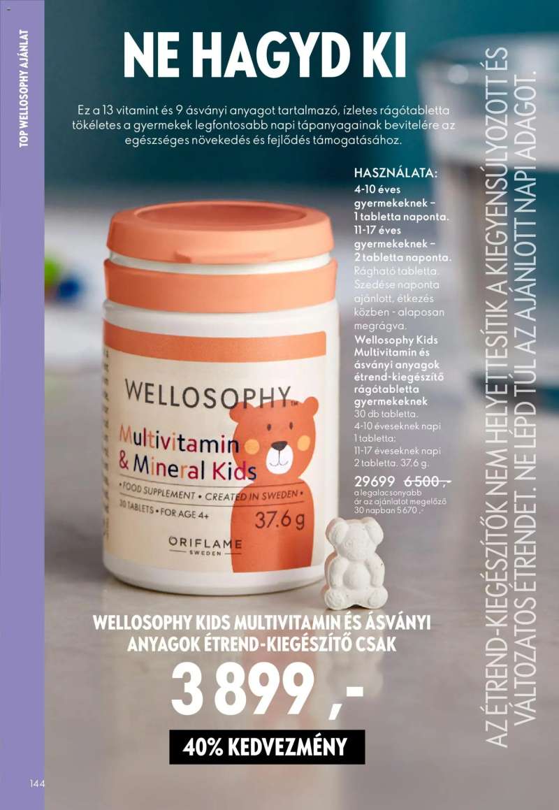 Oriflame Oriflame katalógus 2026/03 144 oldal