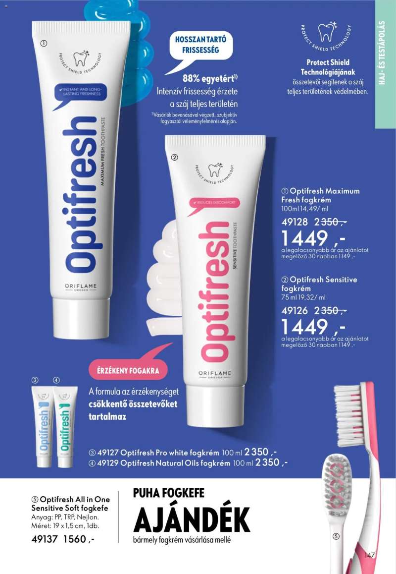 Oriflame Oriflame katalógus 2026/03 147 oldal
