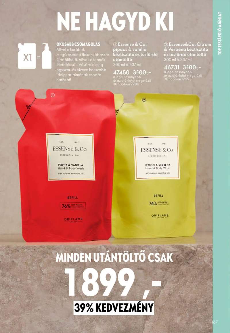 Oriflame Oriflame katalógus 2026/03 167 oldal