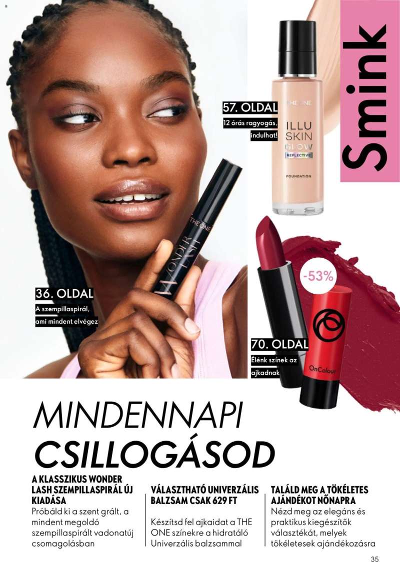 Oriflame Oriflame katalógus 2026/03 35 oldal