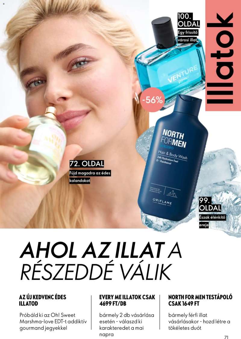 Oriflame Oriflame katalógus 2026/03 71 oldal