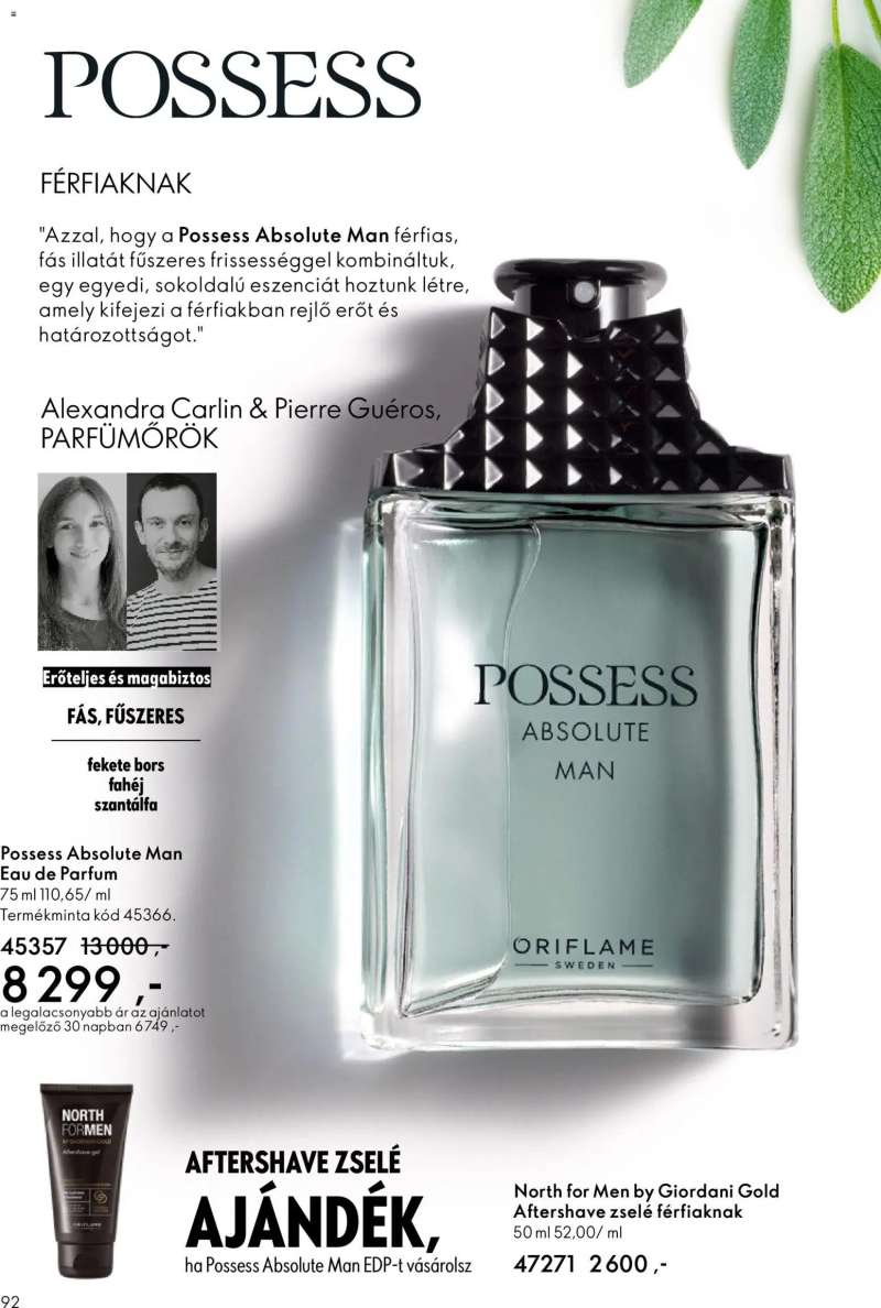 Oriflame Oriflame katalógus 2026/03 92 oldal