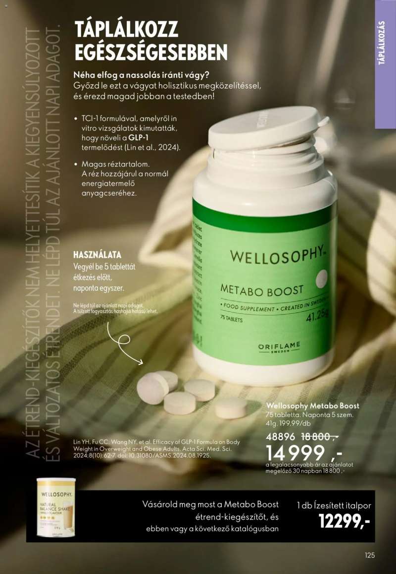 Oriflame Oriflame katalógus 2026/04 125 oldal