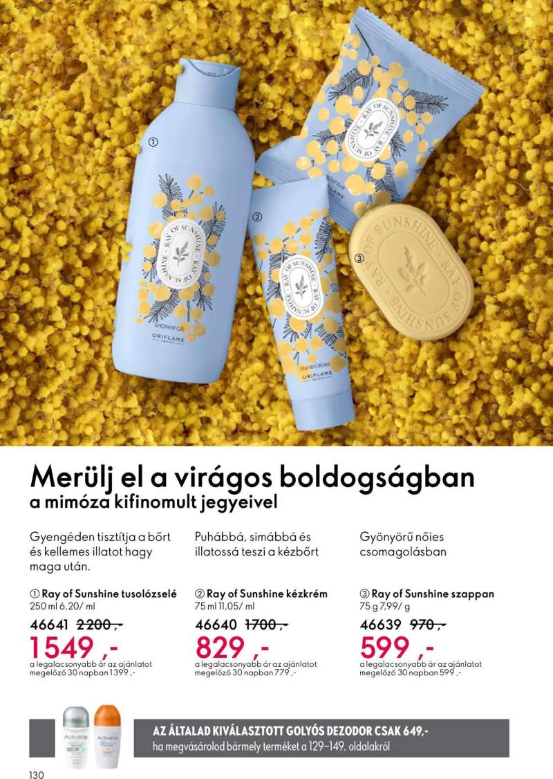 Oriflame Oriflame katalógus 2026/04 130 oldal
