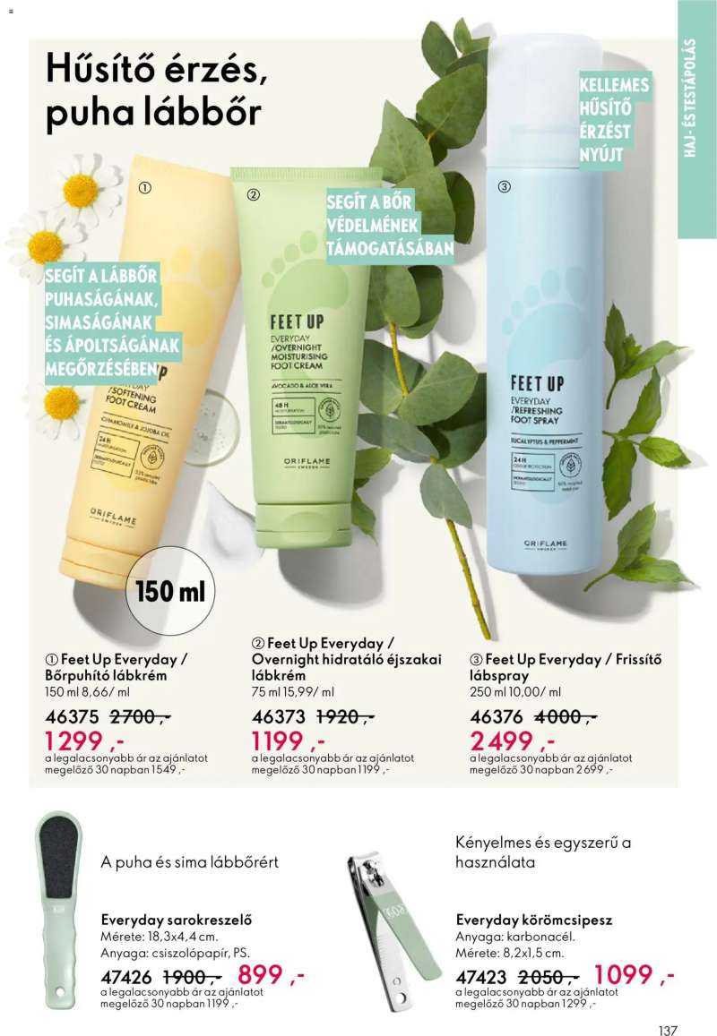 Oriflame Oriflame katalógus 2026/04 137 oldal