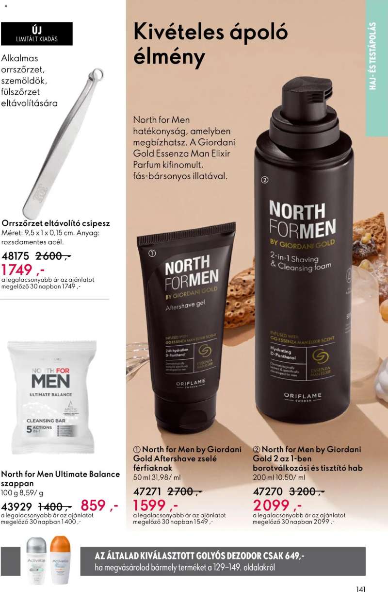 Oriflame Oriflame katalógus 2026/04 141 oldal