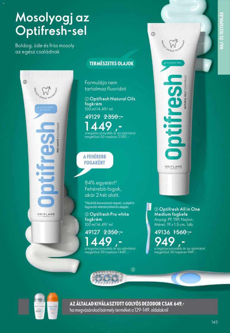 Oriflame Oriflame katalógus 2026/04 143 oldal