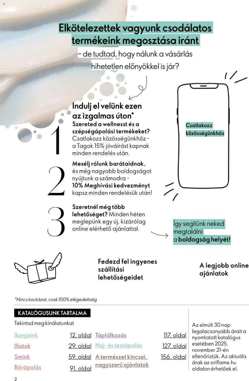 Oriflame Oriflame katalógus 2026/04 2 oldal