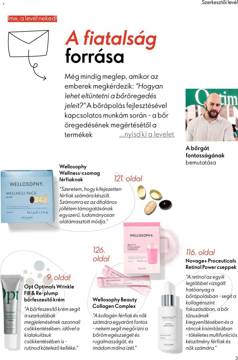 Oriflame Oriflame katalógus 2026/04 3 oldal