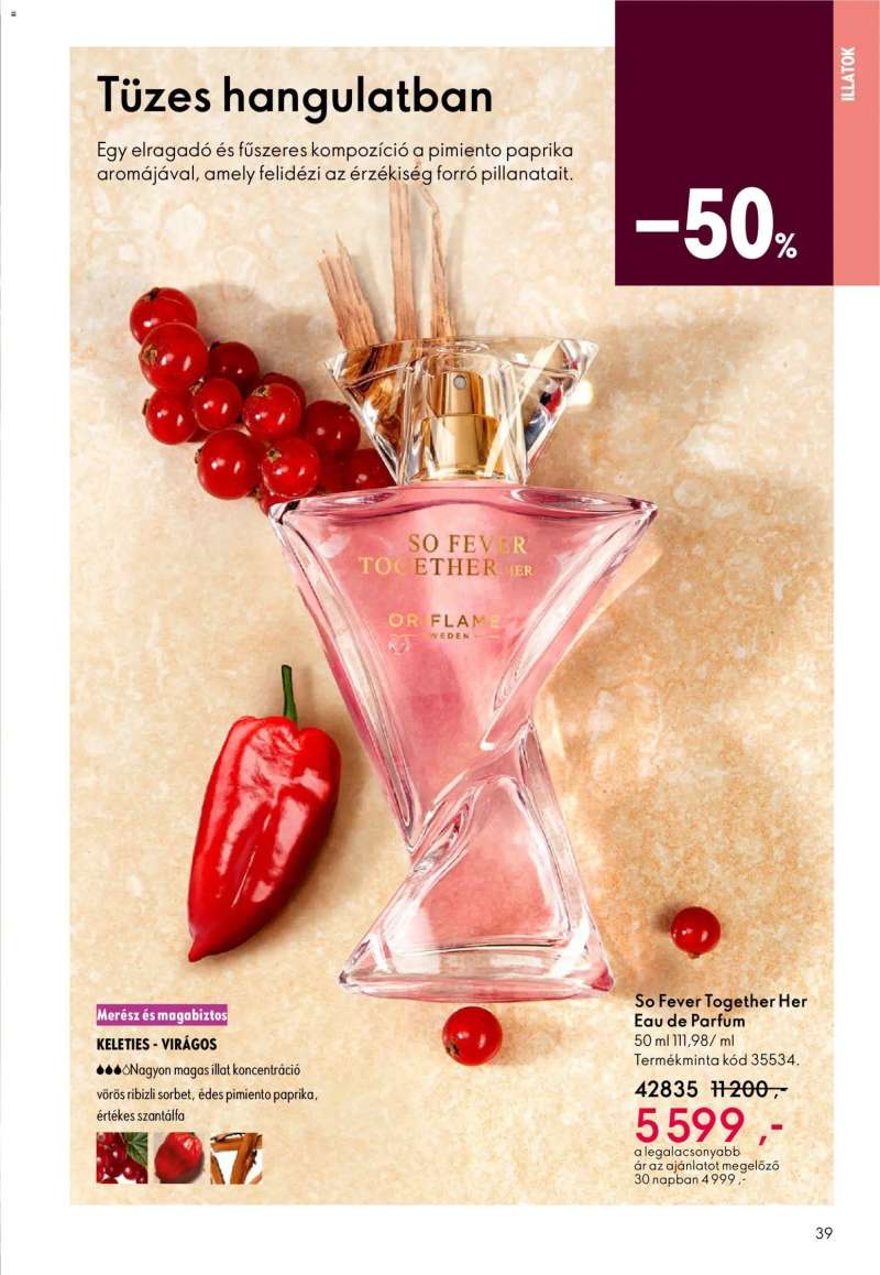 Oriflame Oriflame katalógus 2026/04 39 oldal