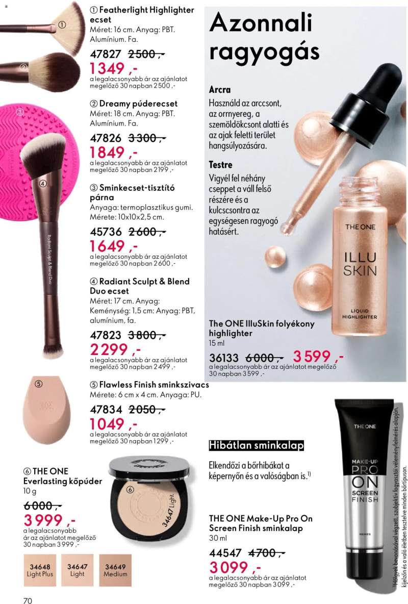 Oriflame Oriflame katalógus 2026/04 70 oldal