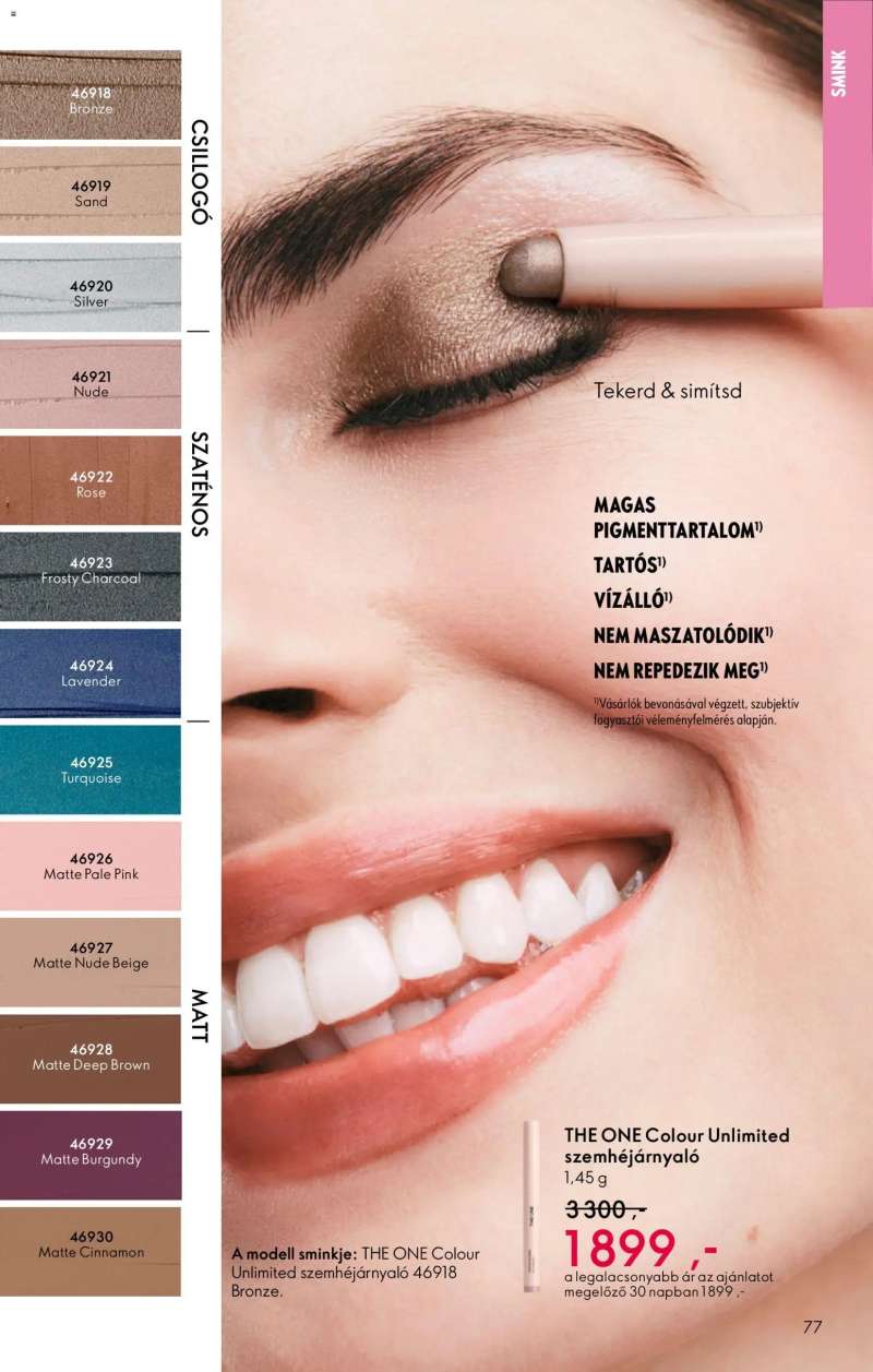 Oriflame Oriflame katalógus 2026/04 77 oldal