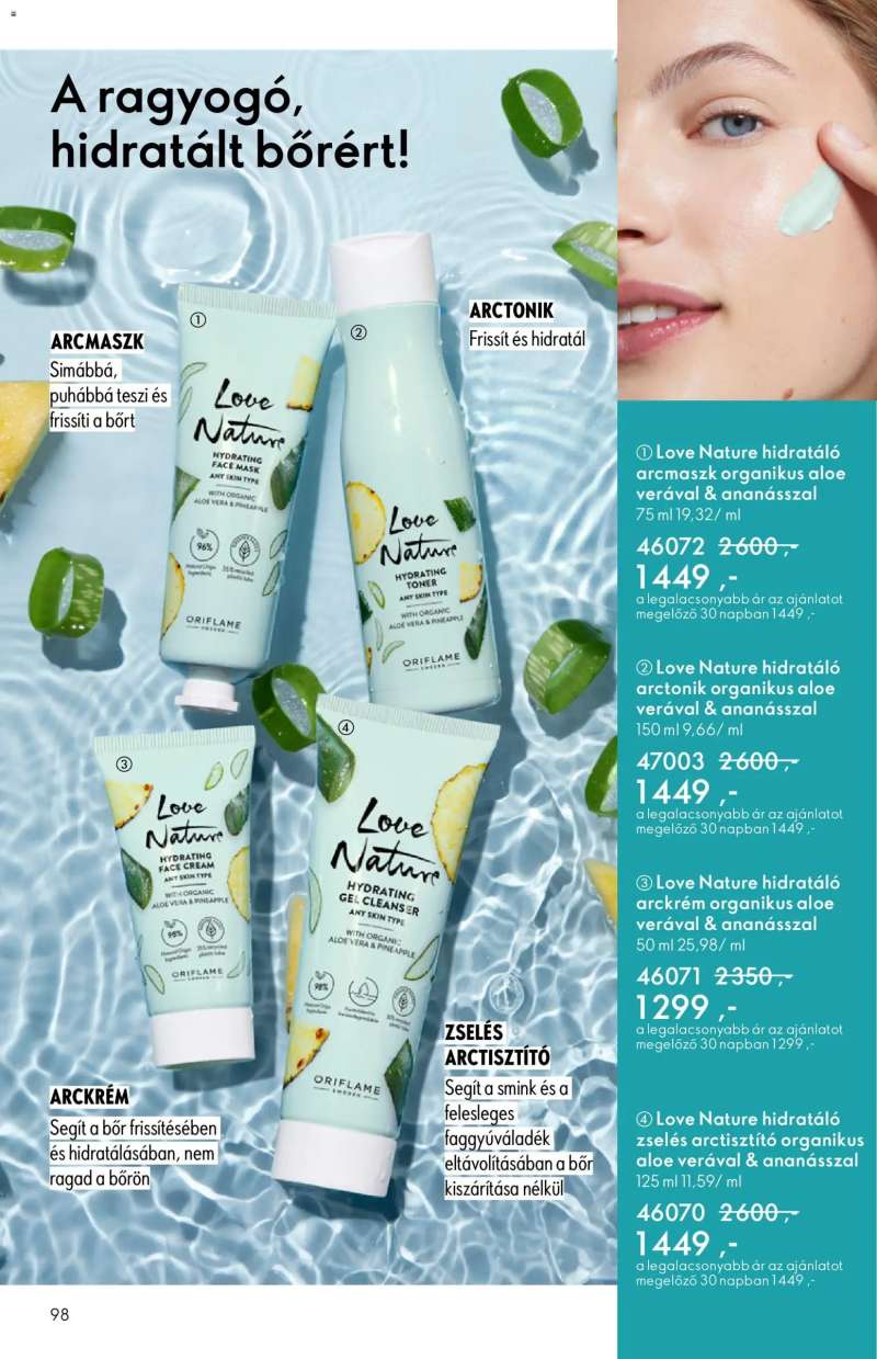 Oriflame Oriflame katalógus 2026/04 98 oldal