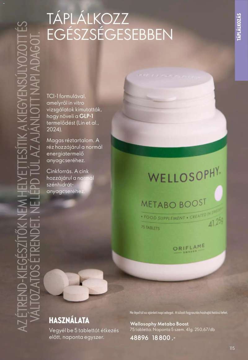 Oriflame Oriflame katalógus 2026/05 115 oldal