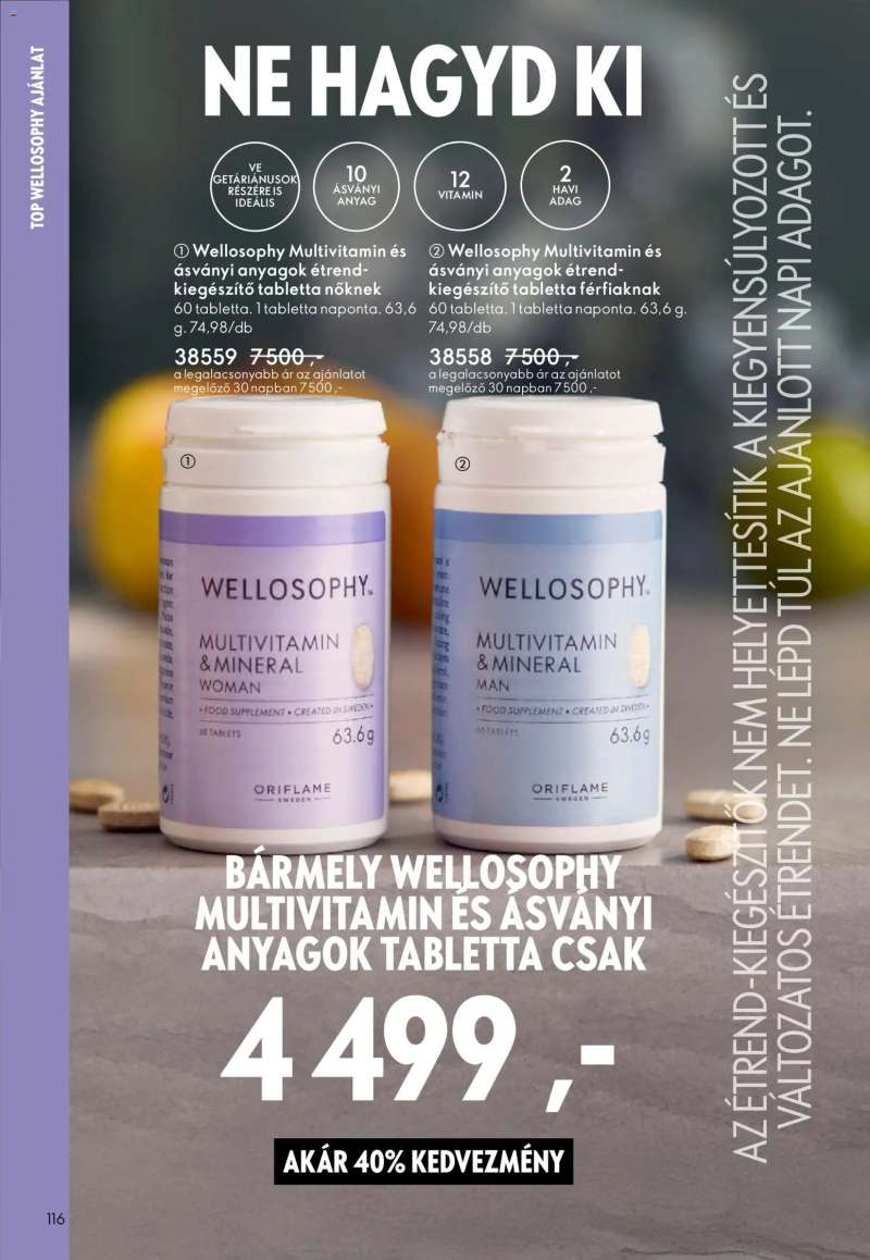 Oriflame Oriflame katalógus 2026/05 116 oldal