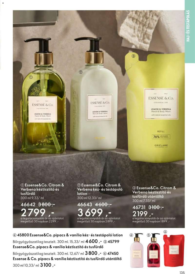 Oriflame Oriflame katalógus 2026/05 135 oldal