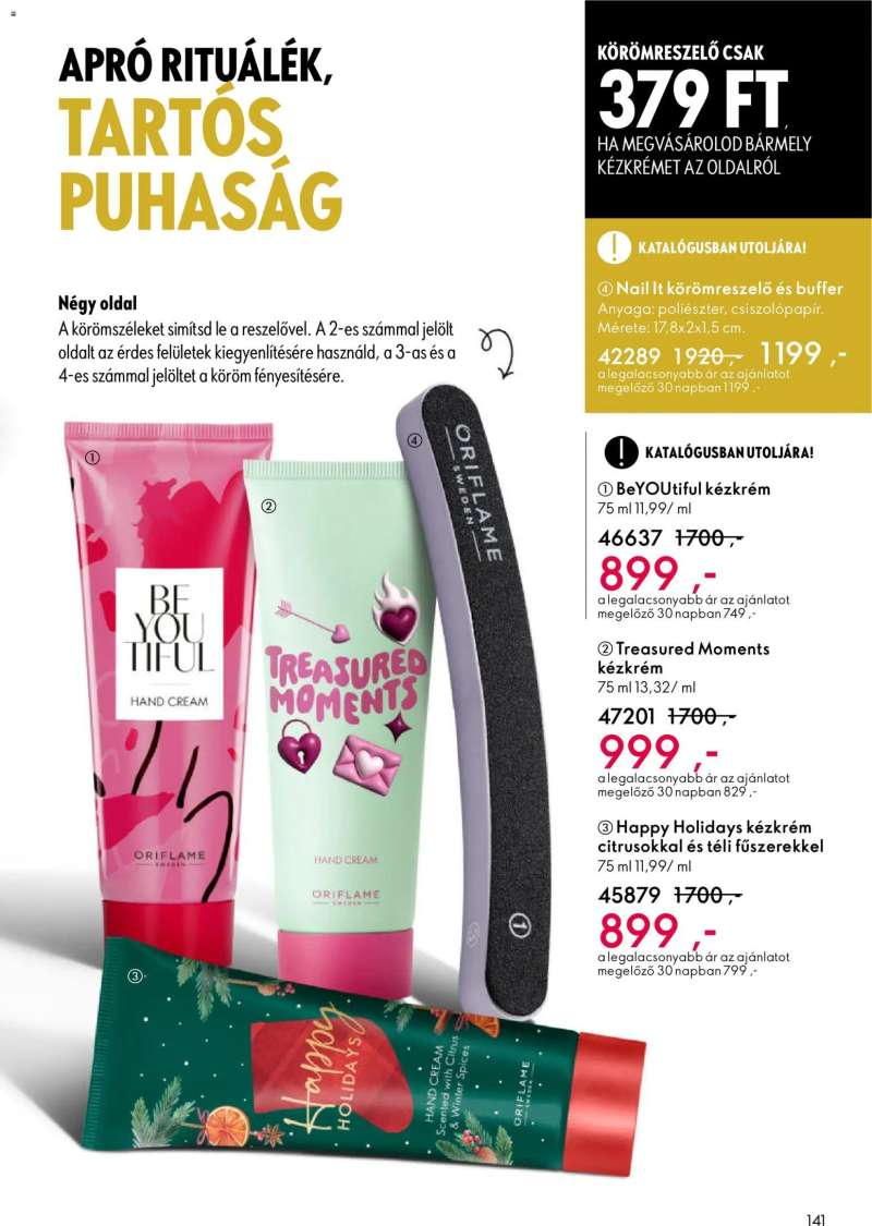 Oriflame Oriflame katalógus 2026/05 141 oldal
