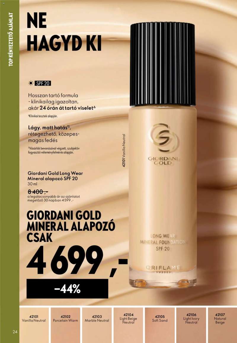 Oriflame Oriflame katalógus 2026/05 24 oldal