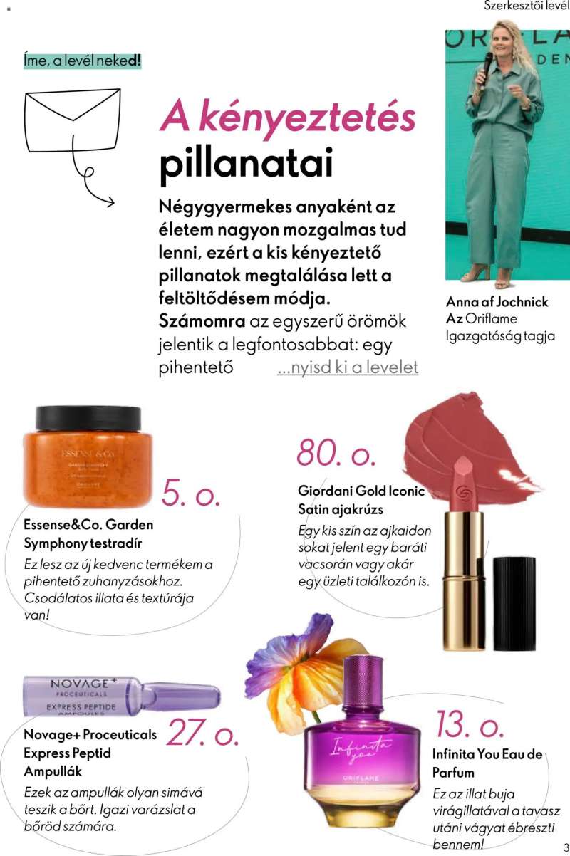 Oriflame Oriflame katalógus 2026/05 3 oldal