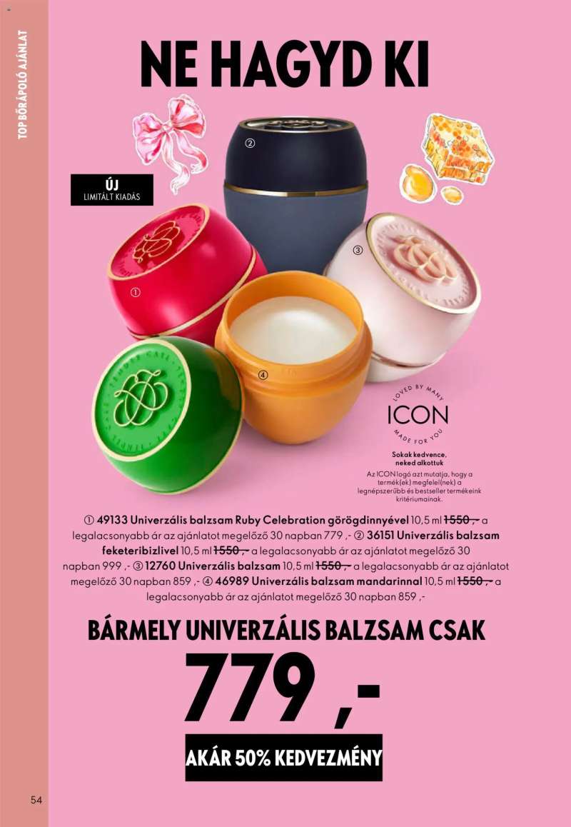 Oriflame Oriflame katalógus 2026/05 54 oldal