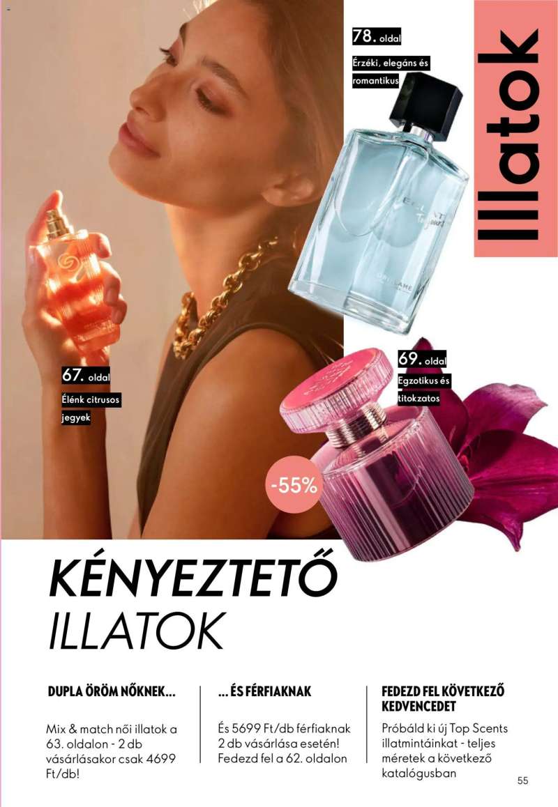 Oriflame Oriflame katalógus 2026/05 55 oldal