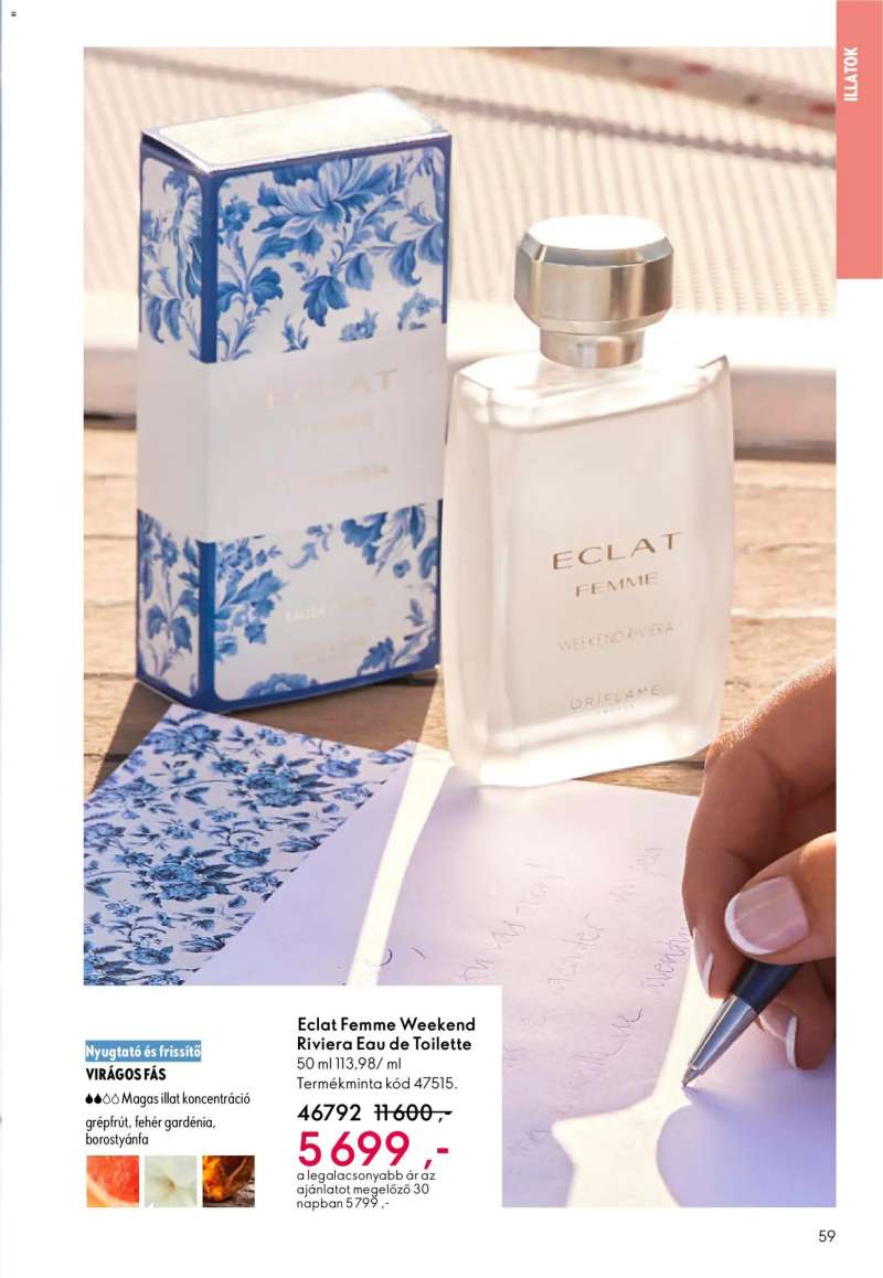Oriflame Oriflame katalógus 2026/05 59 oldal