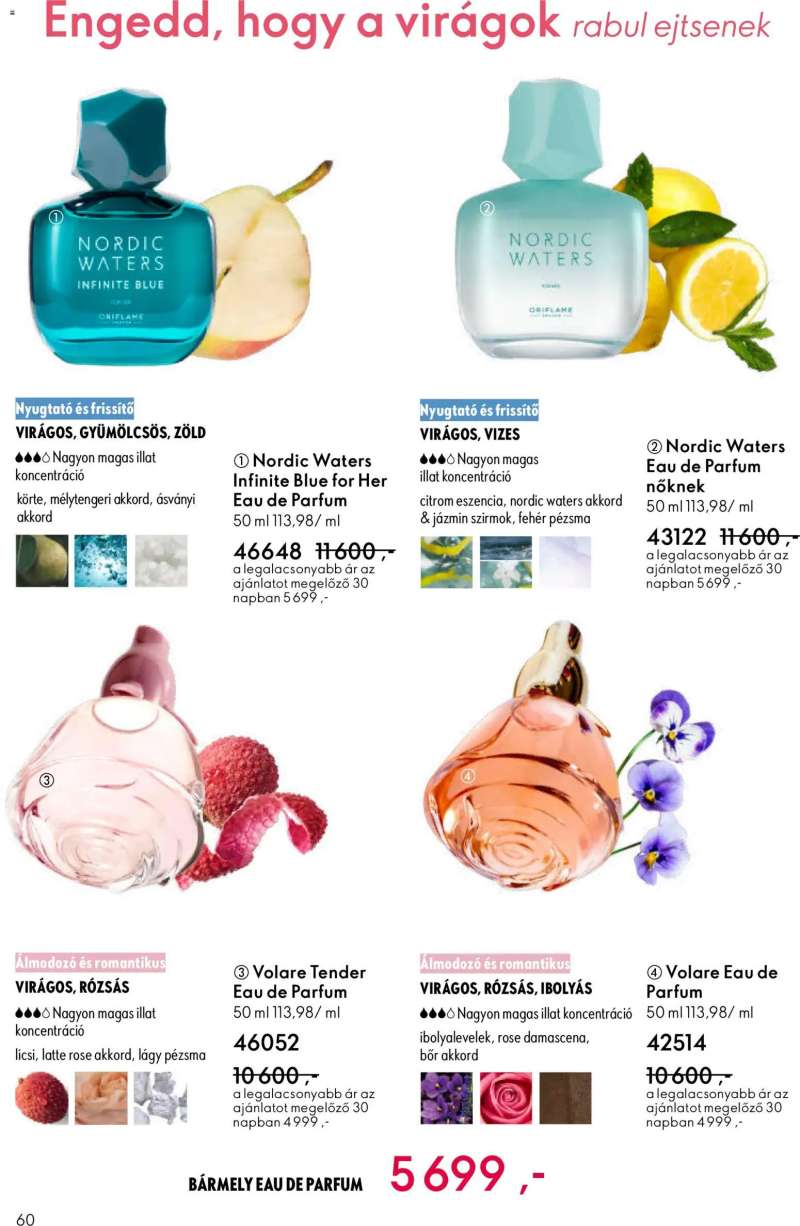 Oriflame Oriflame katalógus 2026/05 60 oldal