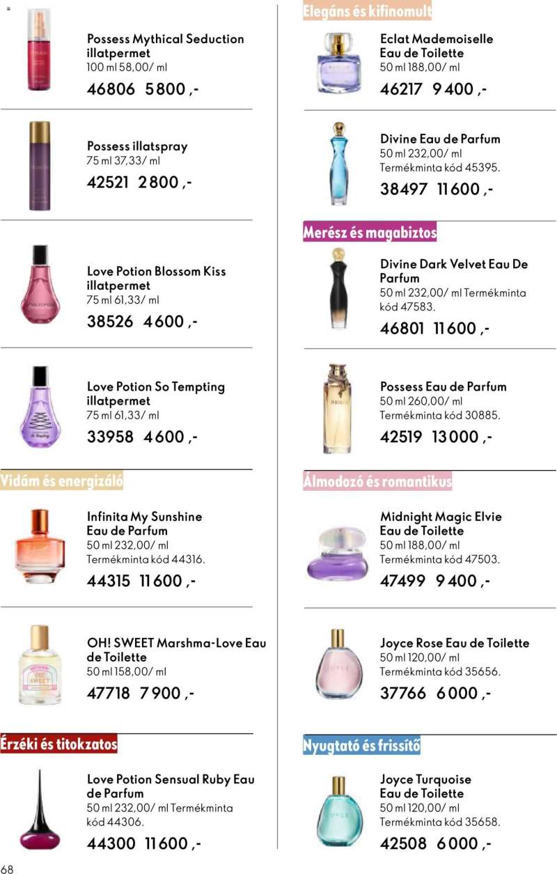 Oriflame Oriflame katalógus 2026/05 68 oldal