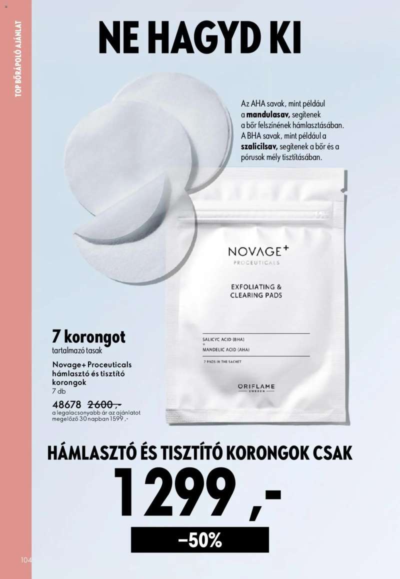 Oriflame Oriflame katalógus 2026/06 104 oldal