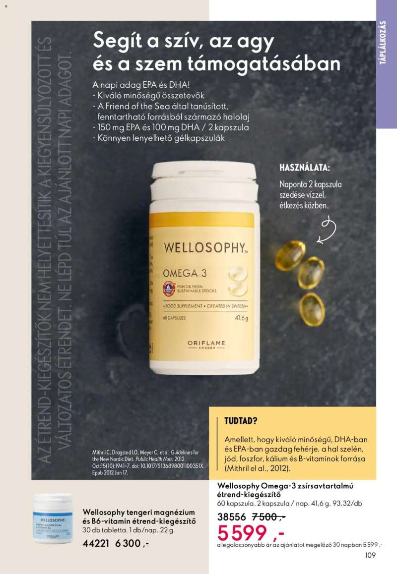 Oriflame Oriflame katalógus 2026/06 109 oldal