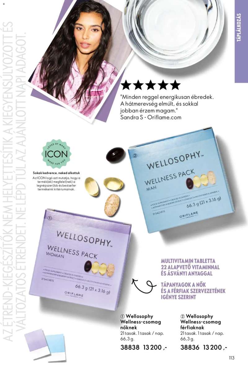 Oriflame Oriflame katalógus 2026/06 113 oldal